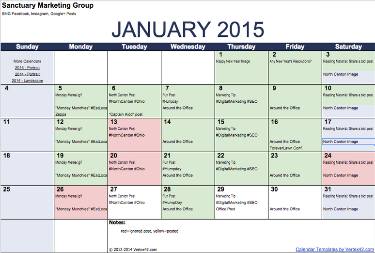 Step by Step Strategy to Creating a Powerful Social Media Calendar